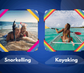 scuba and kayaking (3) snorkelling and kayaking